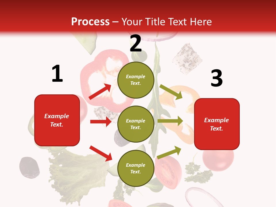 Healthy Fresh Menu PowerPoint Template