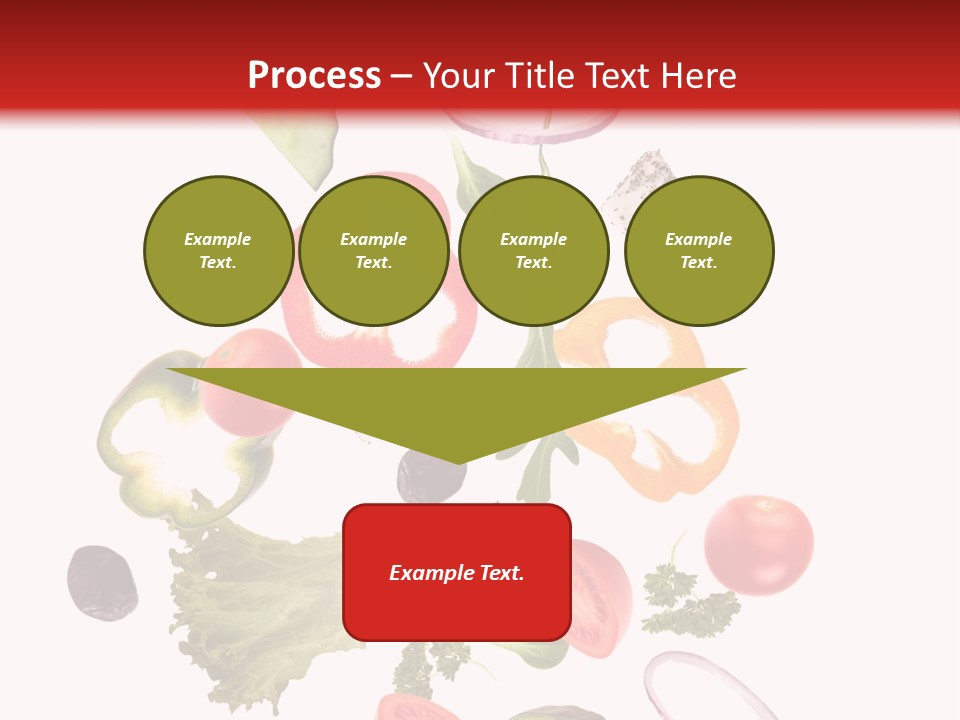 Healthy Fresh Menu PowerPoint Template