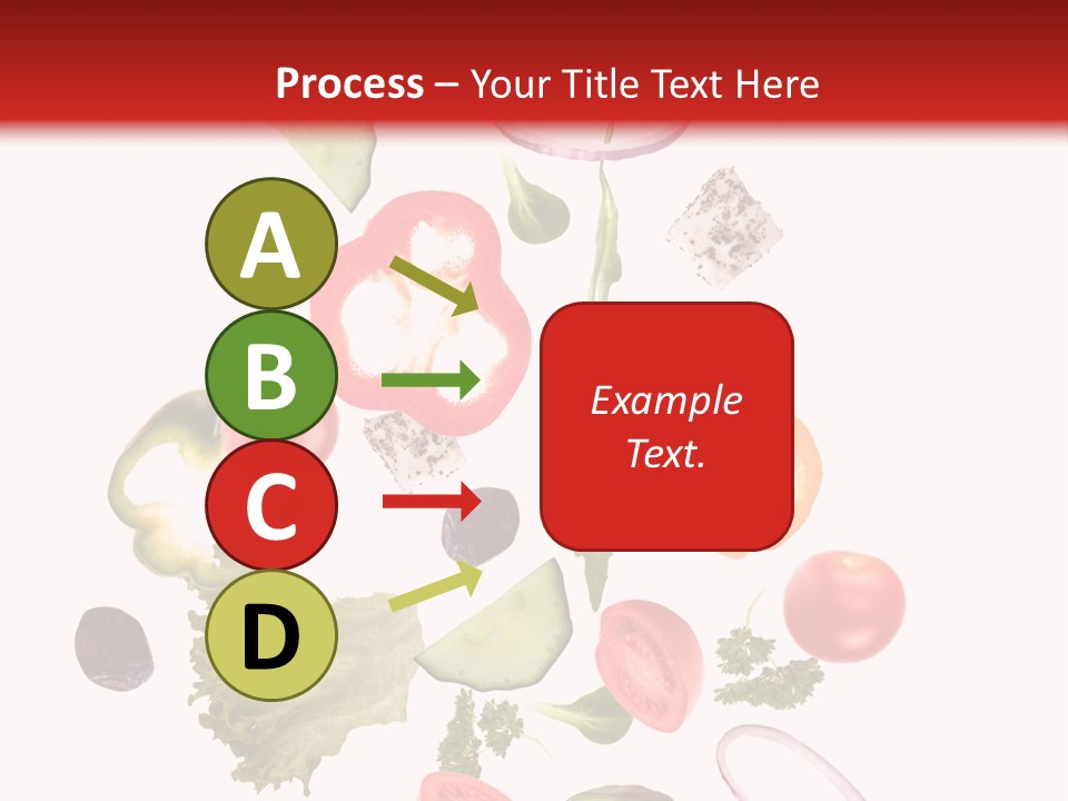 Healthy Fresh Menu PowerPoint Template
