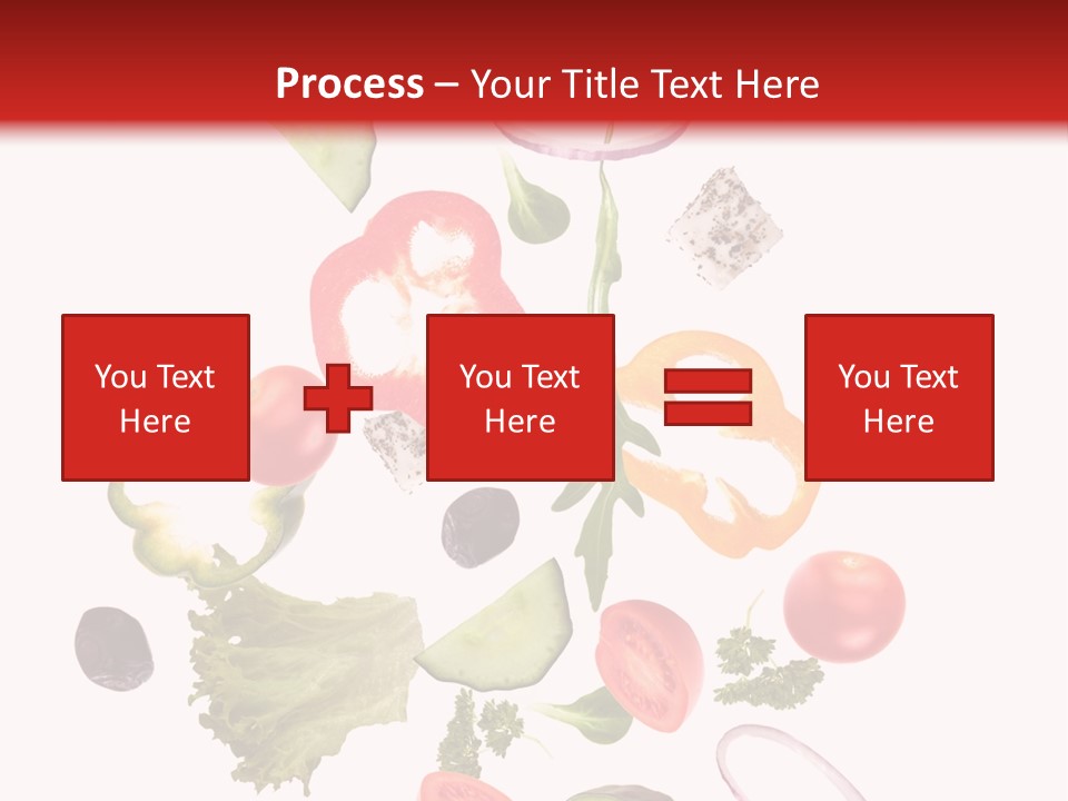 Healthy Fresh Menu PowerPoint Template