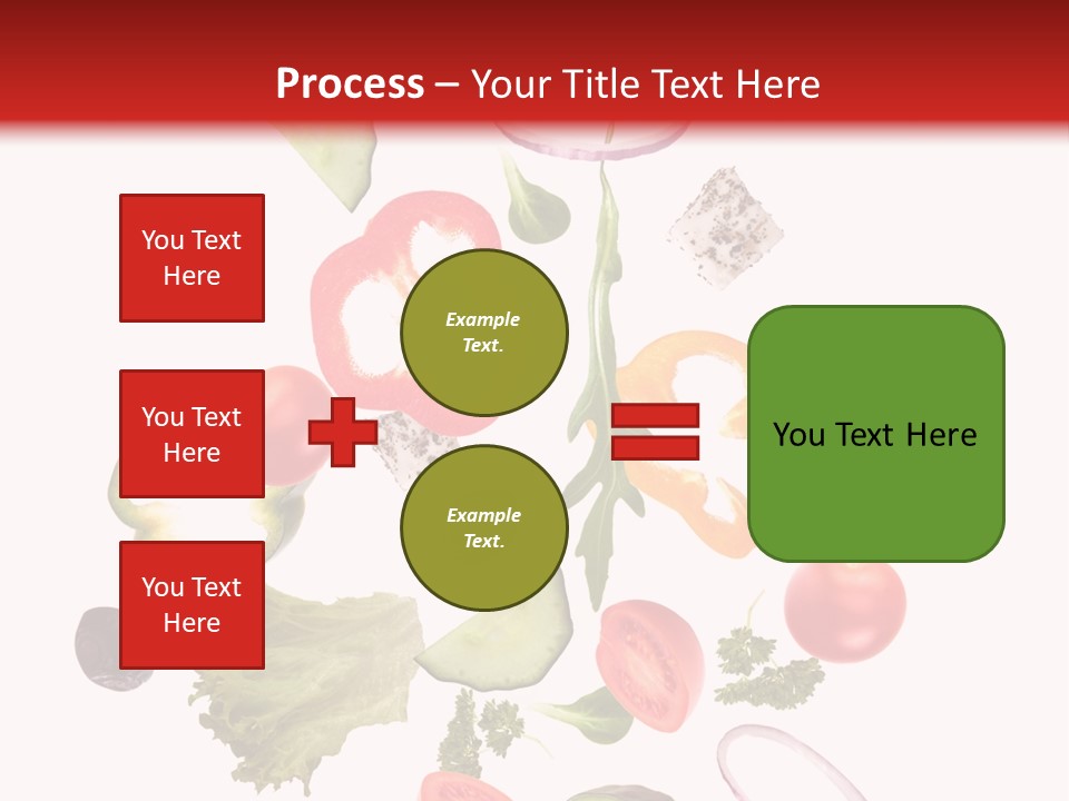 Healthy Fresh Menu PowerPoint Template