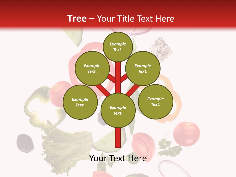 Healthy Fresh Menu PowerPoint Template