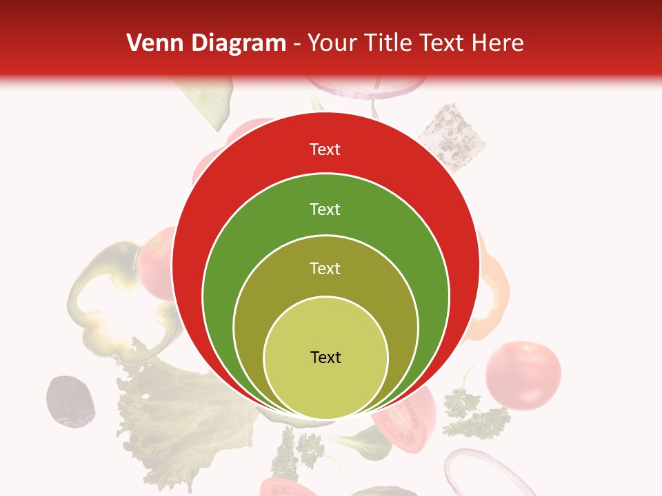 Healthy Fresh Menu PowerPoint Template