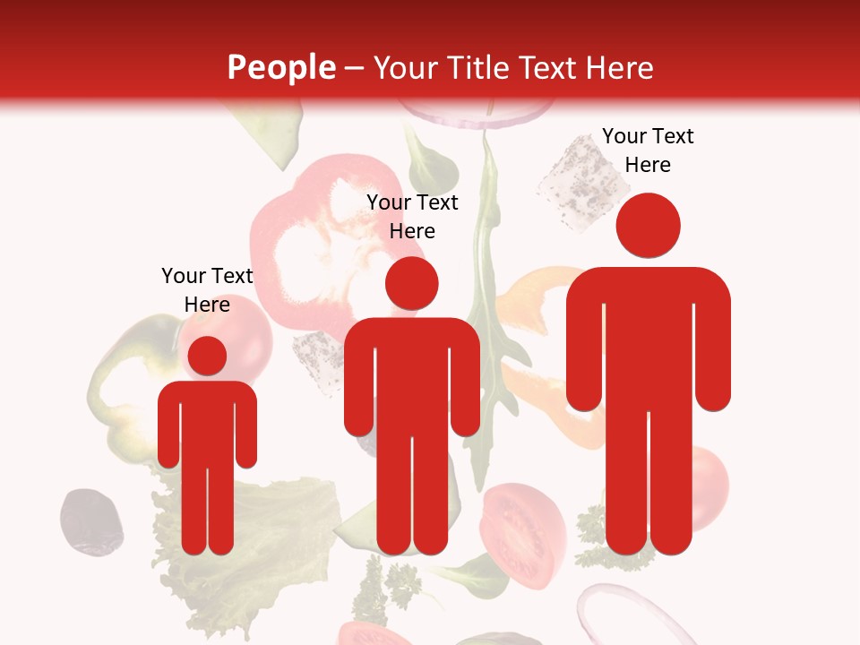 Healthy Fresh Menu PowerPoint Template