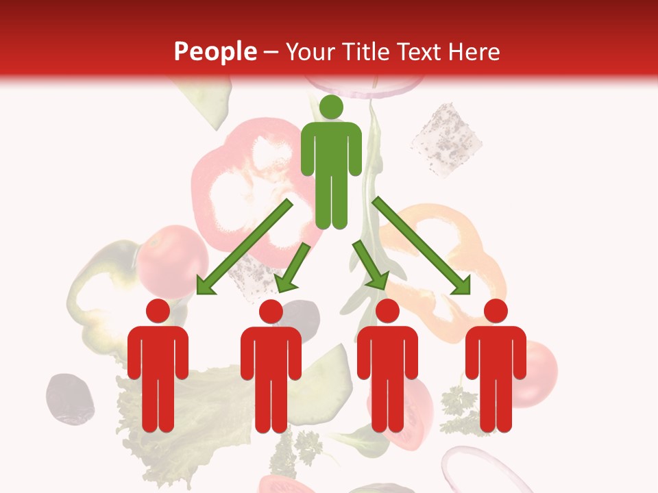 Healthy Fresh Menu PowerPoint Template