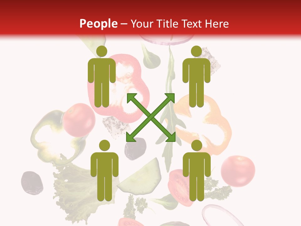 Healthy Fresh Menu PowerPoint Template