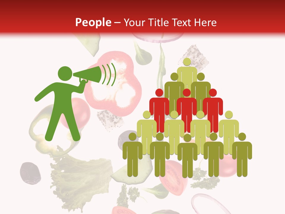 Healthy Fresh Menu PowerPoint Template