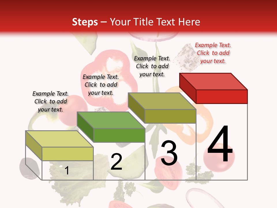 Healthy Fresh Menu PowerPoint Template