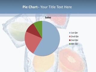 Solid Freshness Melting PowerPoint Template