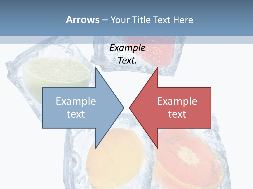 Solid Freshness Melting PowerPoint Template