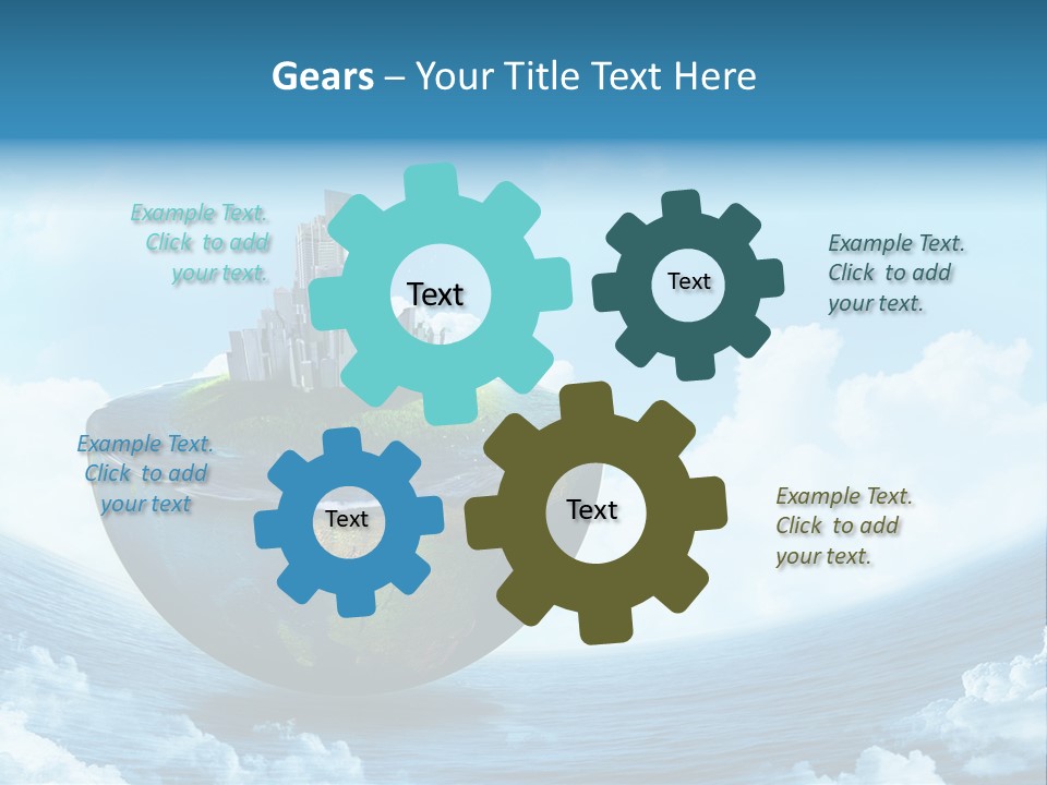 Vitamin Natural Food PowerPoint Template