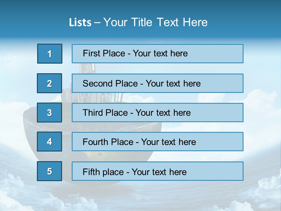 Vitamin Natural Food PowerPoint Template