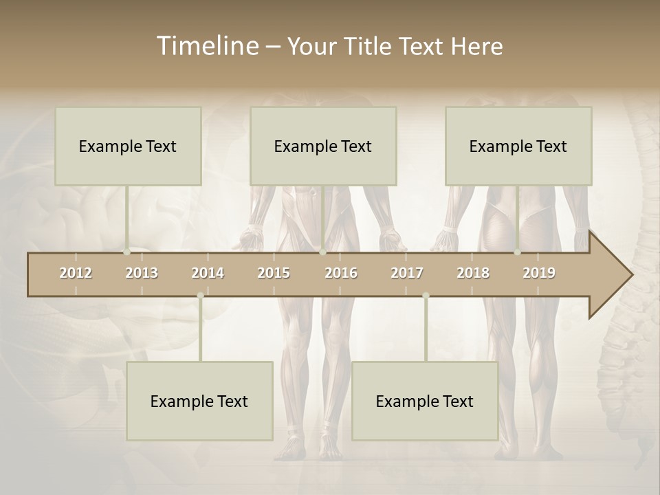 Stomach Injury Posture PowerPoint Template