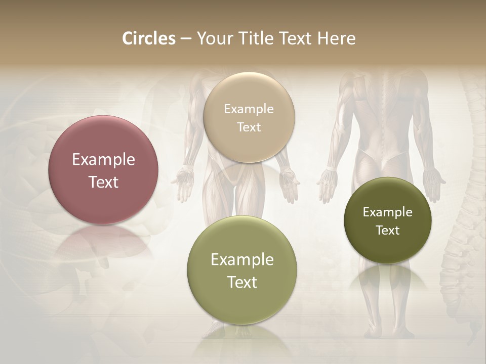 Stomach Injury Posture PowerPoint Template