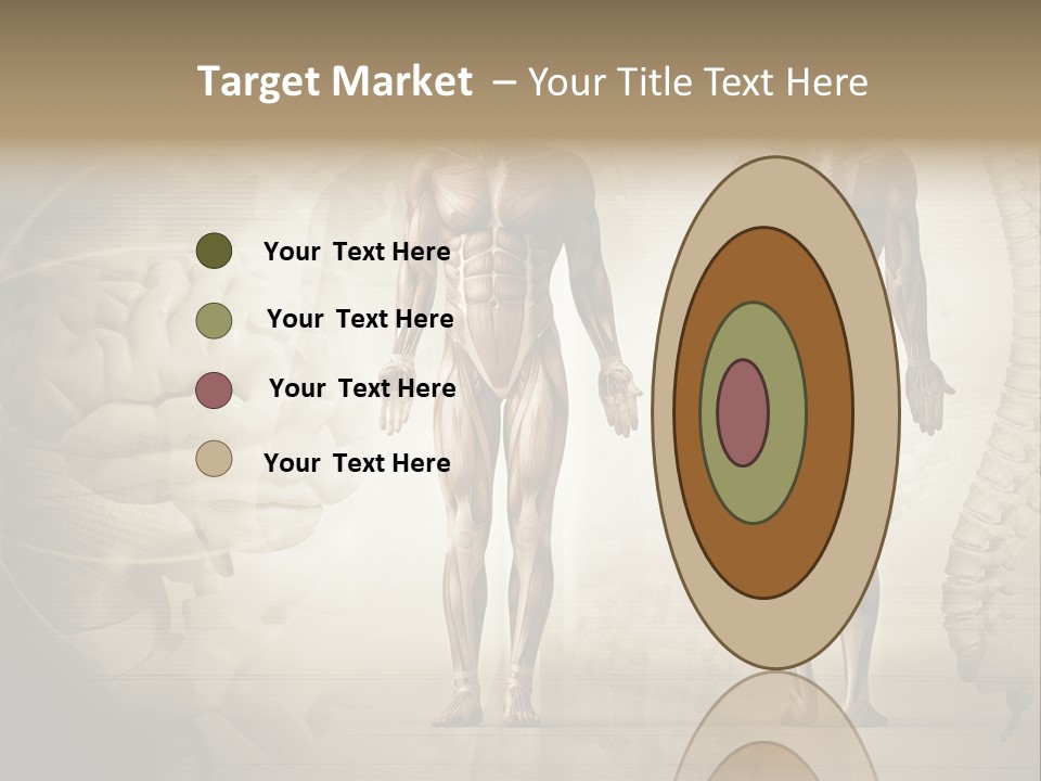 Stomach Injury Posture PowerPoint Template