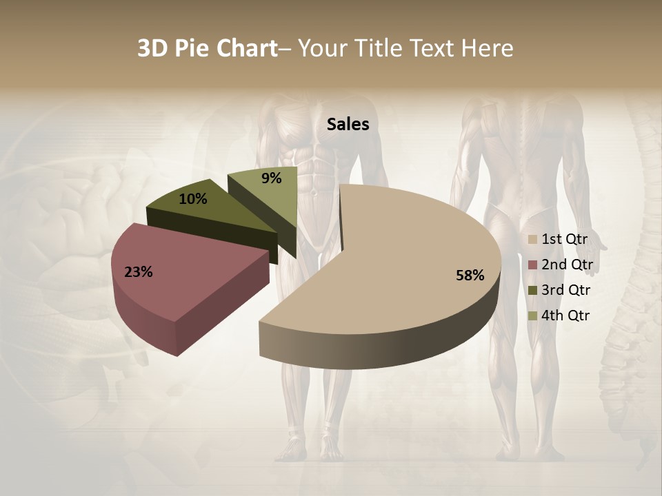 Stomach Injury Posture PowerPoint Template