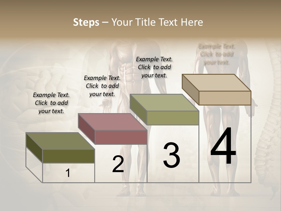 Stomach Injury Posture PowerPoint Template