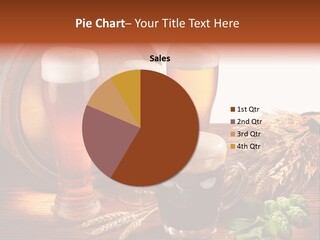 Bubble Assortment Brewery PowerPoint Template