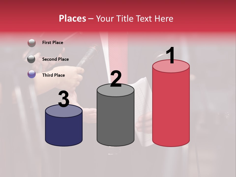 Transmission Corporate Hand PowerPoint Template