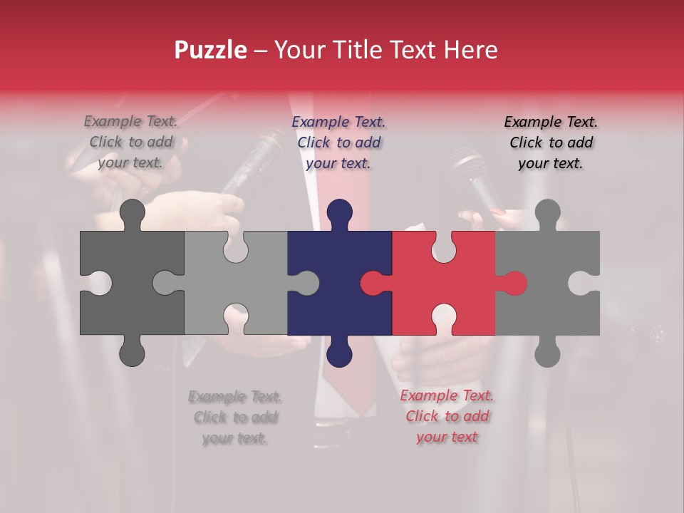 Transmission Corporate Hand PowerPoint Template