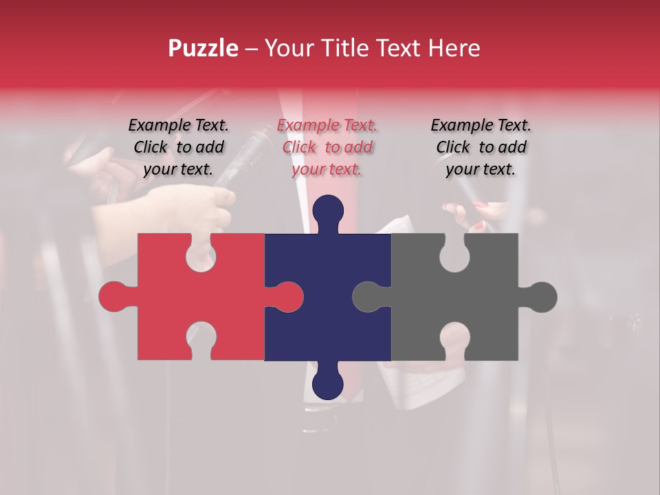 Transmission Corporate Hand PowerPoint Template