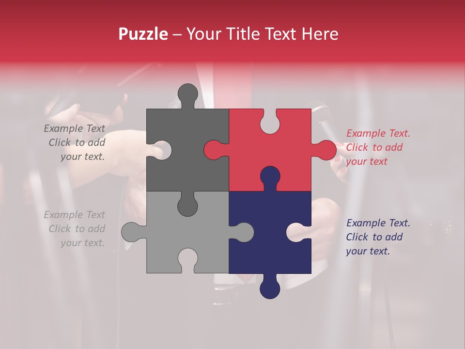 Transmission Corporate Hand PowerPoint Template