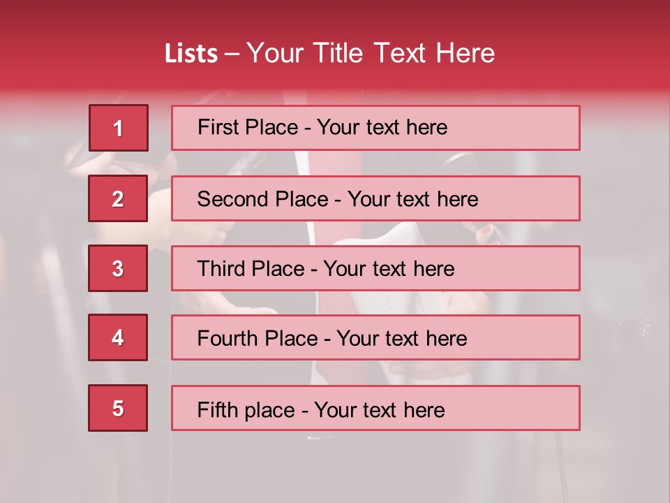 Transmission Corporate Hand PowerPoint Template