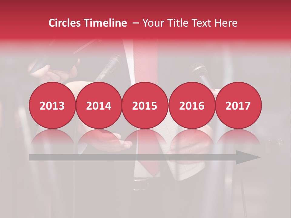 Transmission Corporate Hand PowerPoint Template