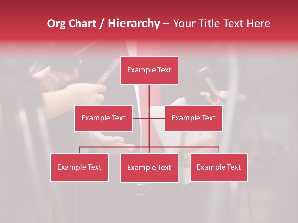 Transmission Corporate Hand PowerPoint Template