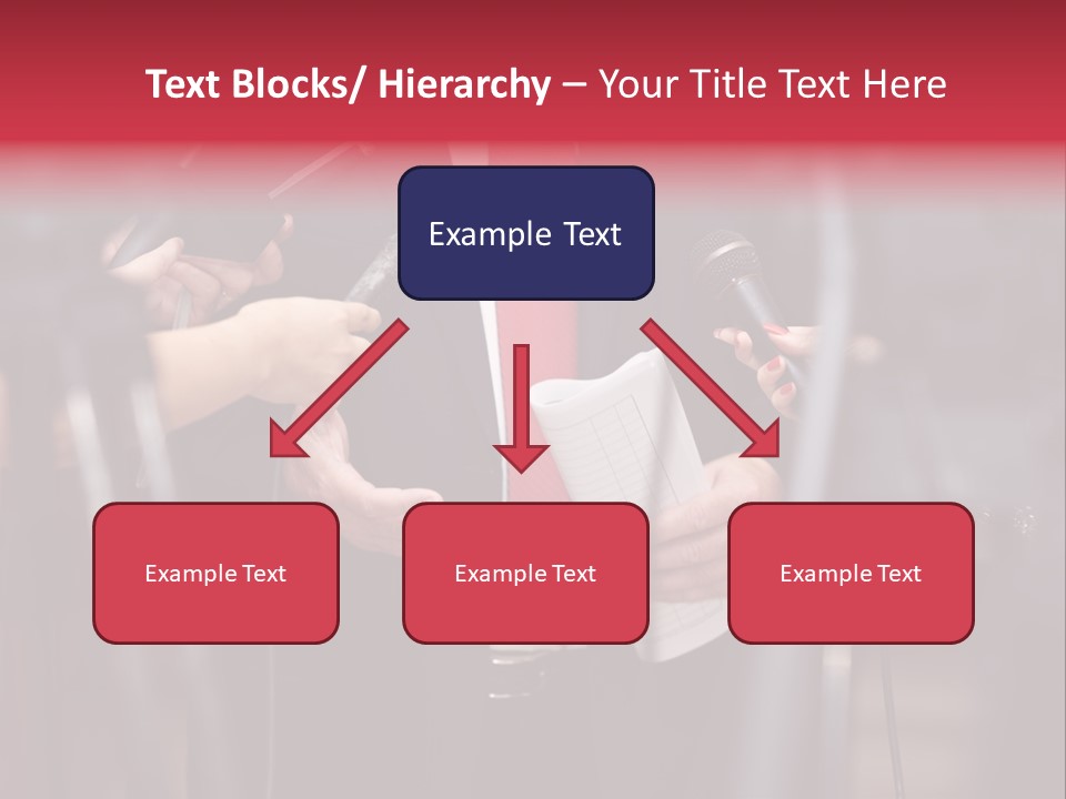 Transmission Corporate Hand PowerPoint Template