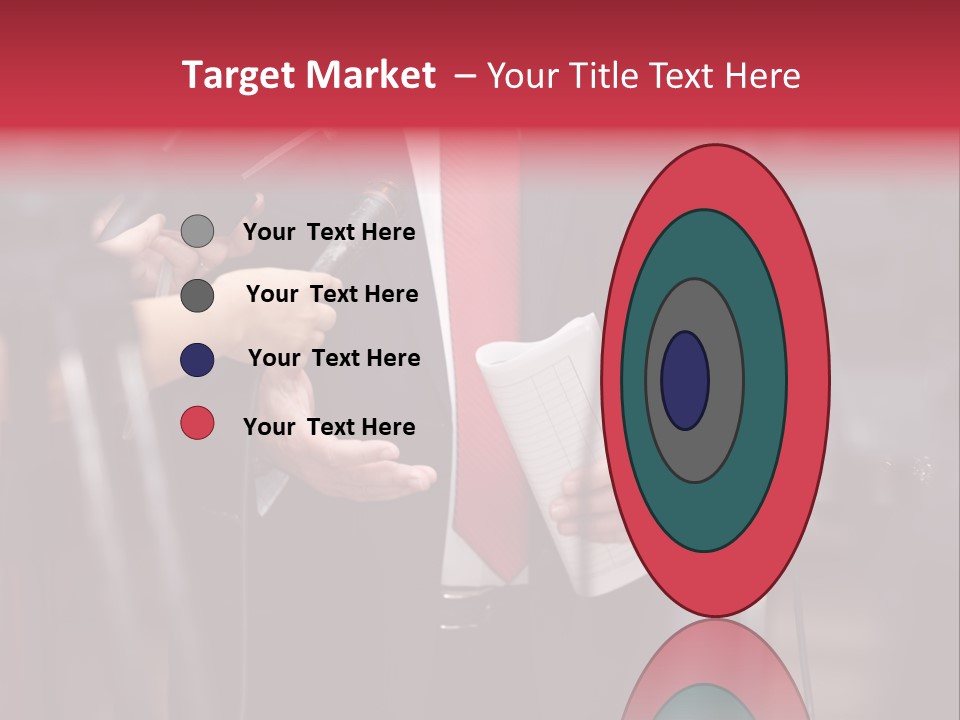 Transmission Corporate Hand PowerPoint Template