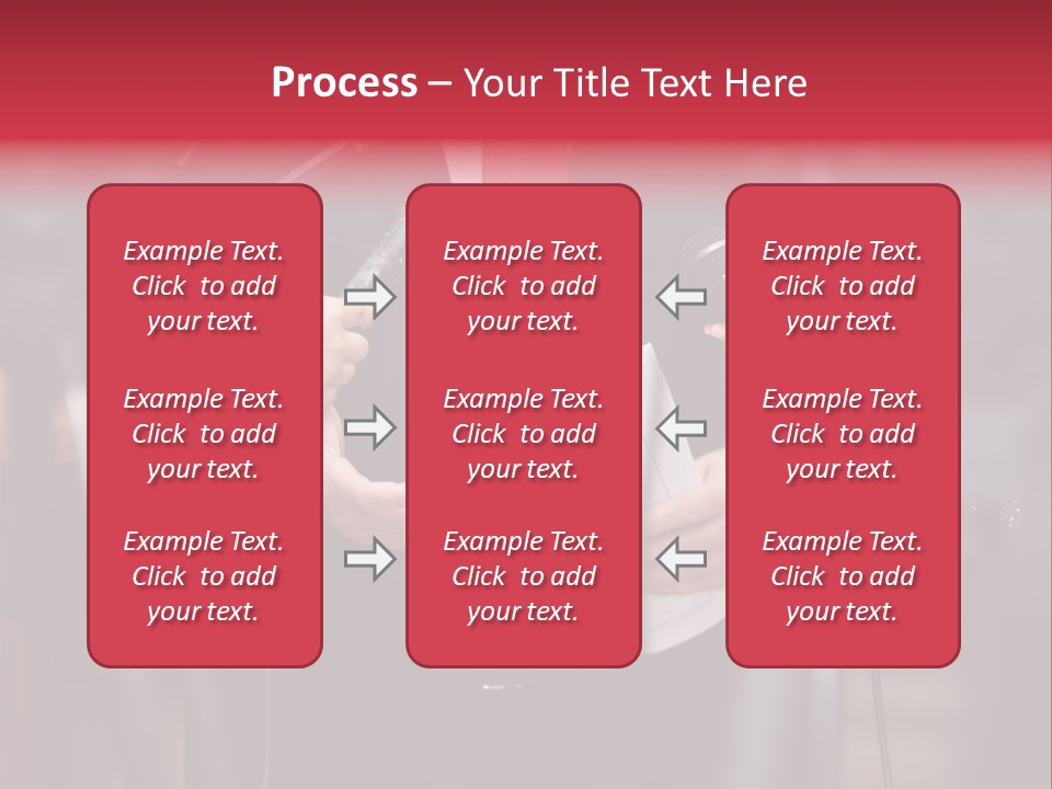 Transmission Corporate Hand PowerPoint Template