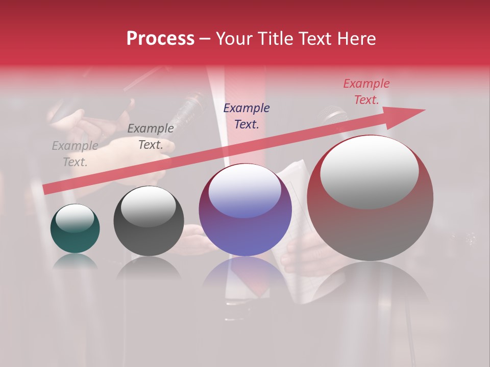 Transmission Corporate Hand PowerPoint Template