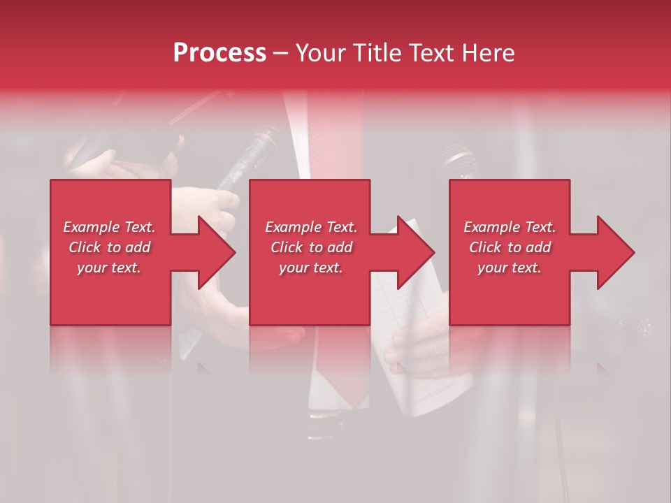 Transmission Corporate Hand PowerPoint Template