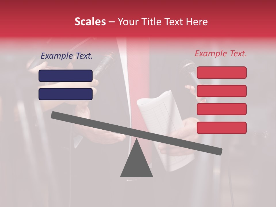 Transmission Corporate Hand PowerPoint Template