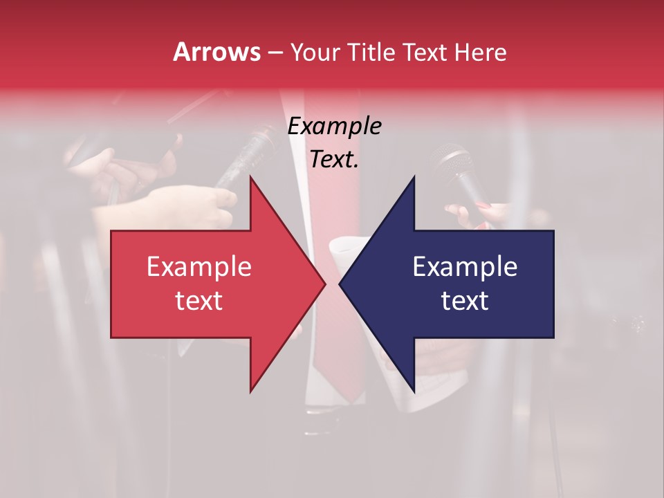 Transmission Corporate Hand PowerPoint Template