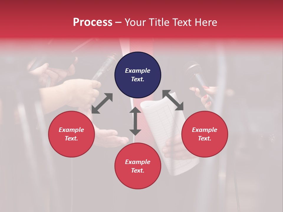 Transmission Corporate Hand PowerPoint Template