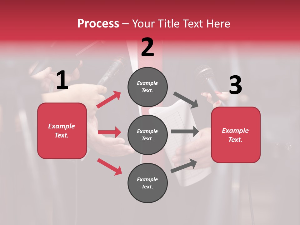 Transmission Corporate Hand PowerPoint Template