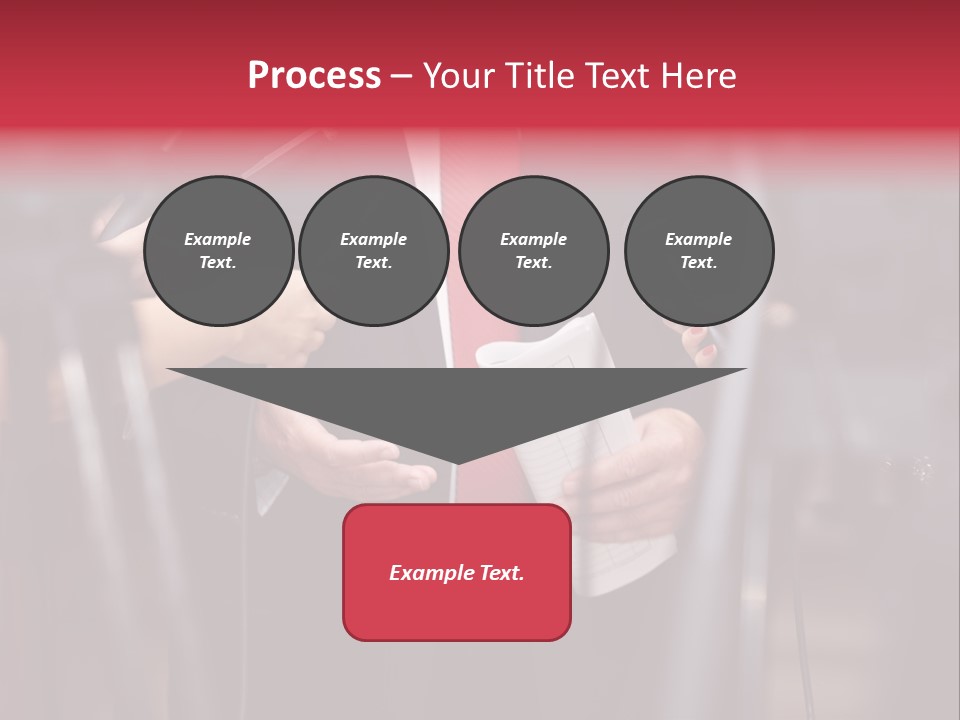Transmission Corporate Hand PowerPoint Template