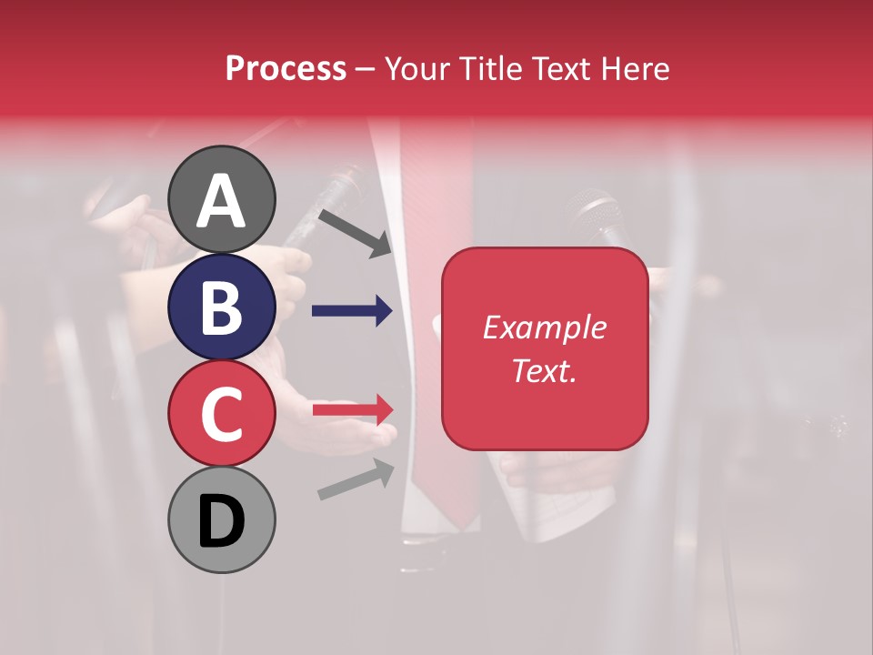 Transmission Corporate Hand PowerPoint Template