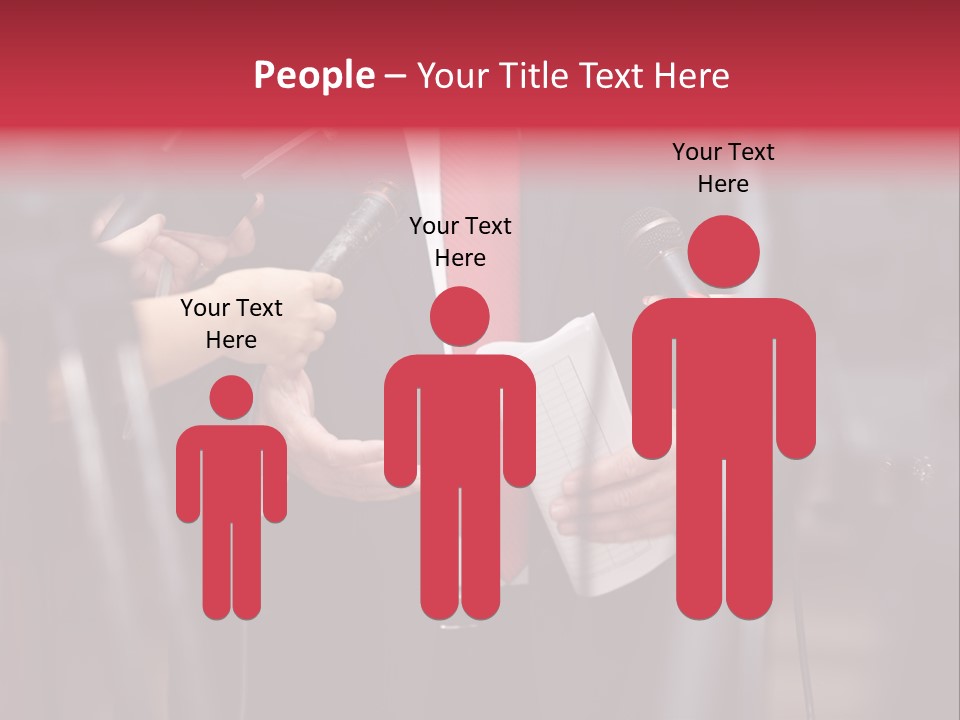 Transmission Corporate Hand PowerPoint Template