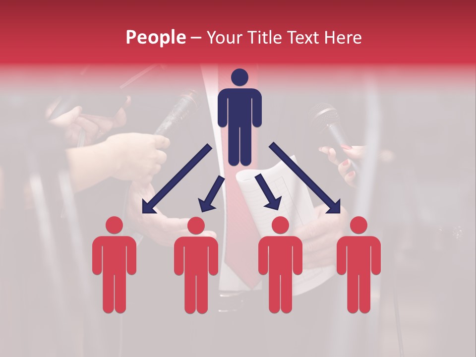 Transmission Corporate Hand PowerPoint Template