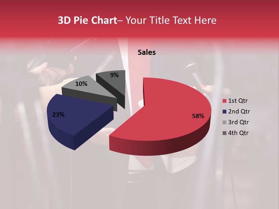 Transmission Corporate Hand PowerPoint Template