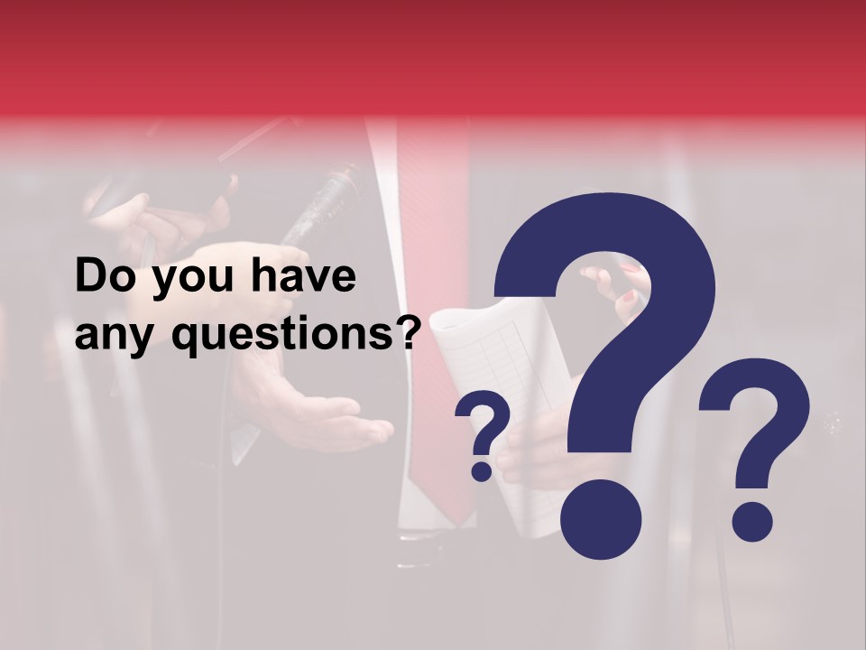 Transmission Corporate Hand PowerPoint Template