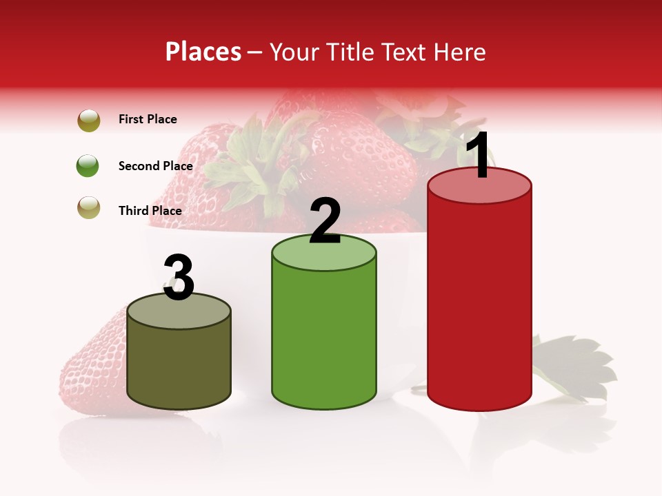 Fresh Natural Vegetarian PowerPoint Template