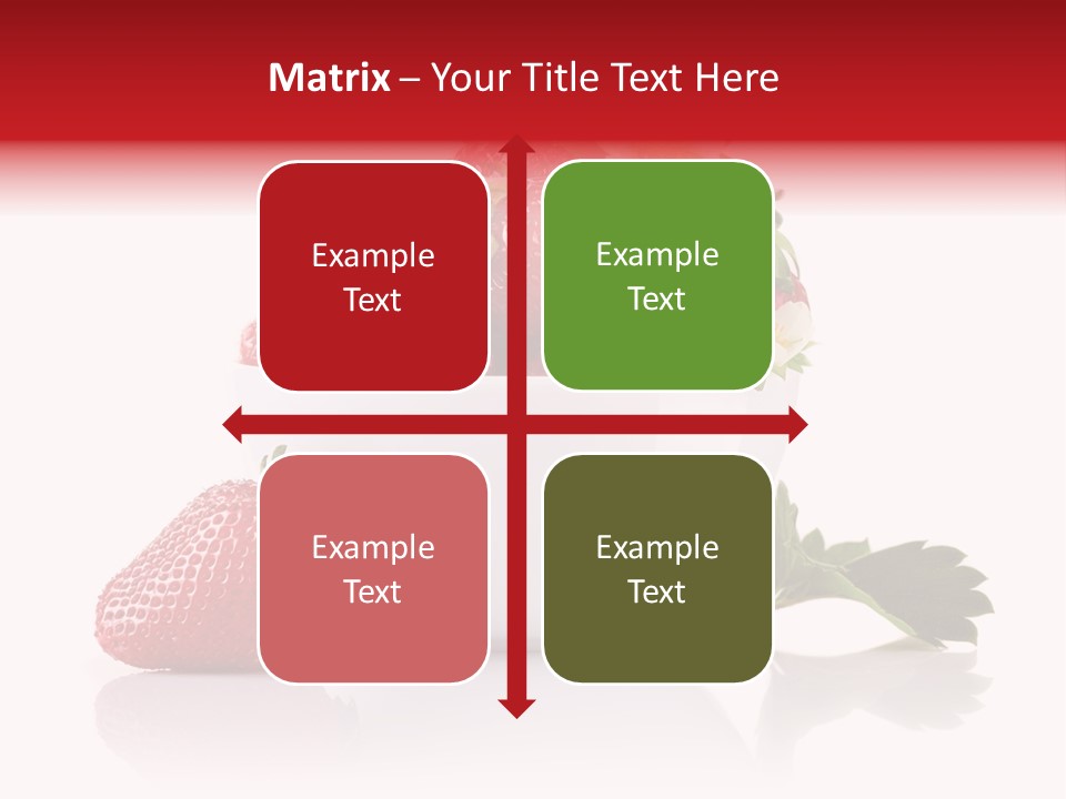 Fresh Natural Vegetarian PowerPoint Template