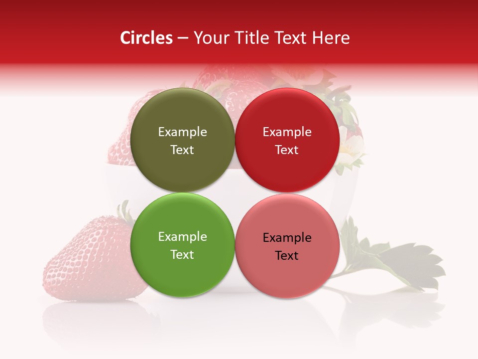 Fresh Natural Vegetarian PowerPoint Template