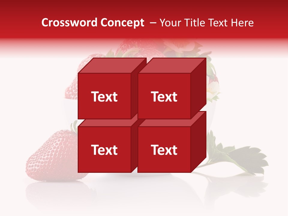 Fresh Natural Vegetarian PowerPoint Template