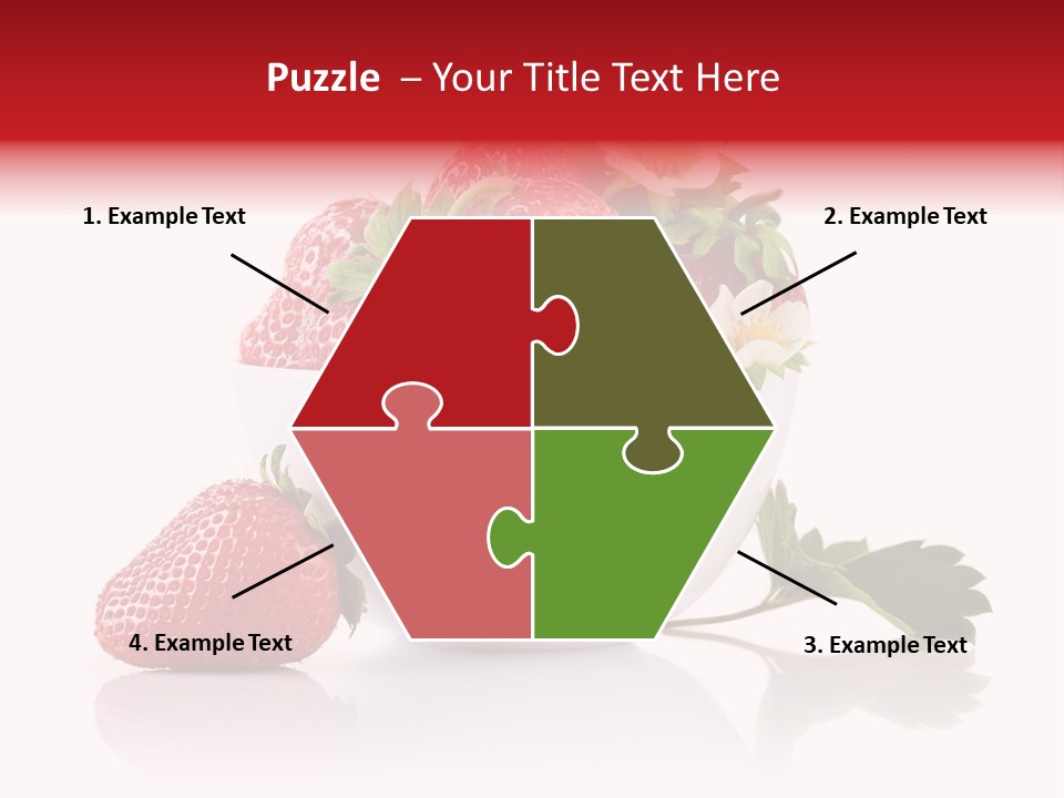 Fresh Natural Vegetarian PowerPoint Template