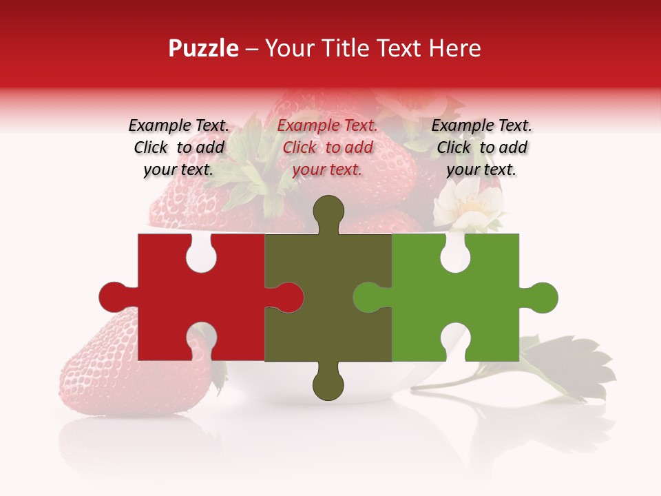 Fresh Natural Vegetarian PowerPoint Template